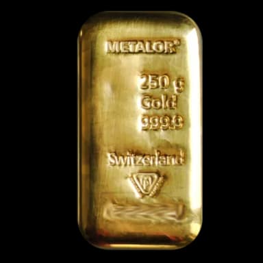 Lingot 250g Or