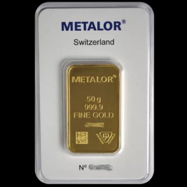 Lingotin 50g Or